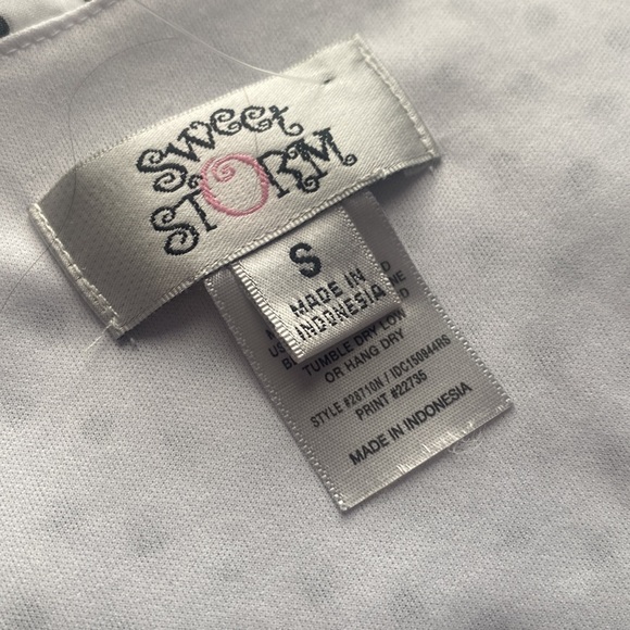 Small Sweet Storm Tween Polka Dot Dress - Picture 2 of 5